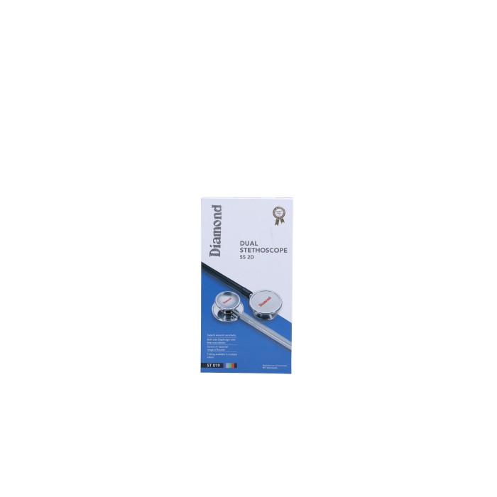 ST019 Dual Stethoscope (SS 2D) – Stainless steel chest piece - Image 4