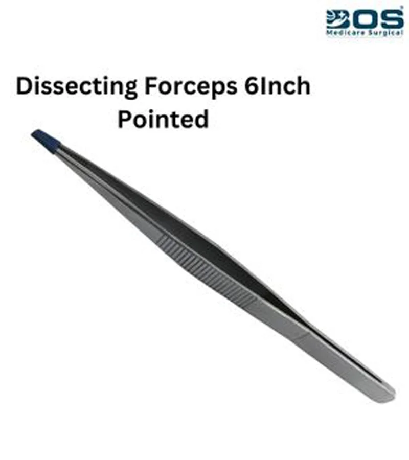 Forceps 6 Inch Pointed – premium stainless steel surgical instrument.